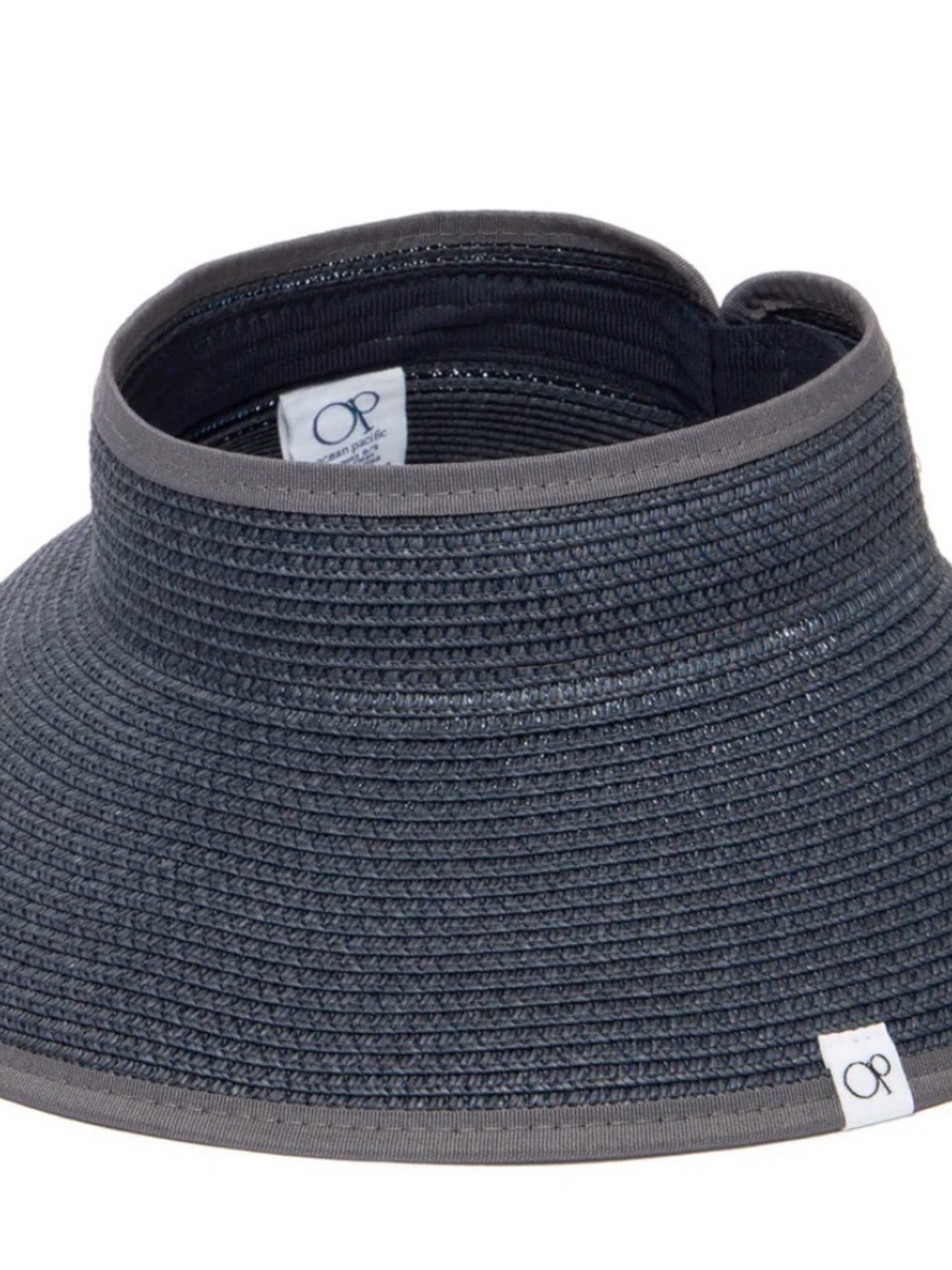 San Diego Hat Company Original Roll Up Visor by Ocean Pacific UNWORN UPF 50 Navy